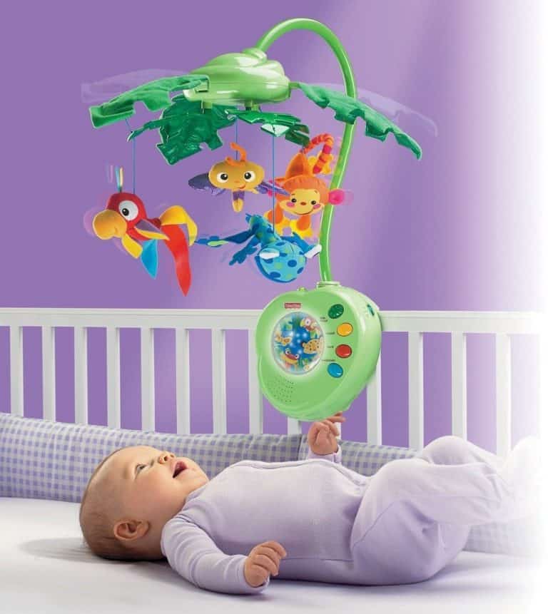 Mobile Mural Pour Chambre De Bébé - Mobile Rigolo Décoratif - Suspension Murale Bébé - Un Grand Marché